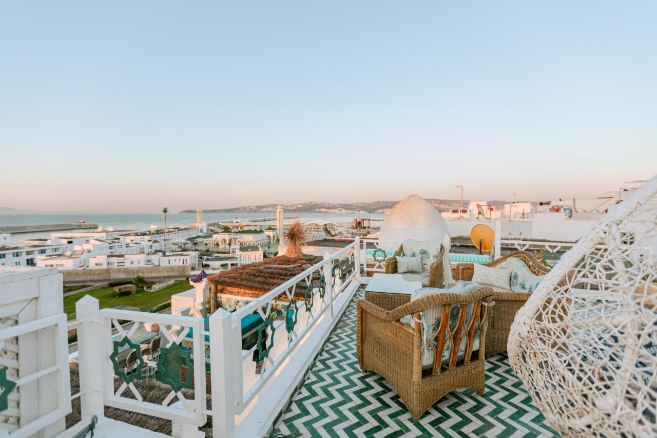 Riad Villa With Mediterranean Sea Views Of Spain And Gibraltar Танжер Экстерьер фото
