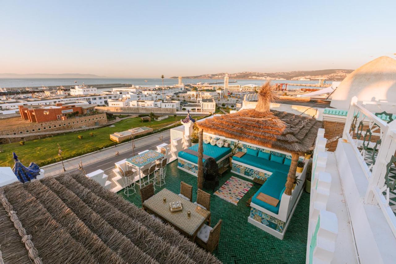 Riad Villa With Mediterranean Sea Views Of Spain And Gibraltar Танжер Экстерьер фото