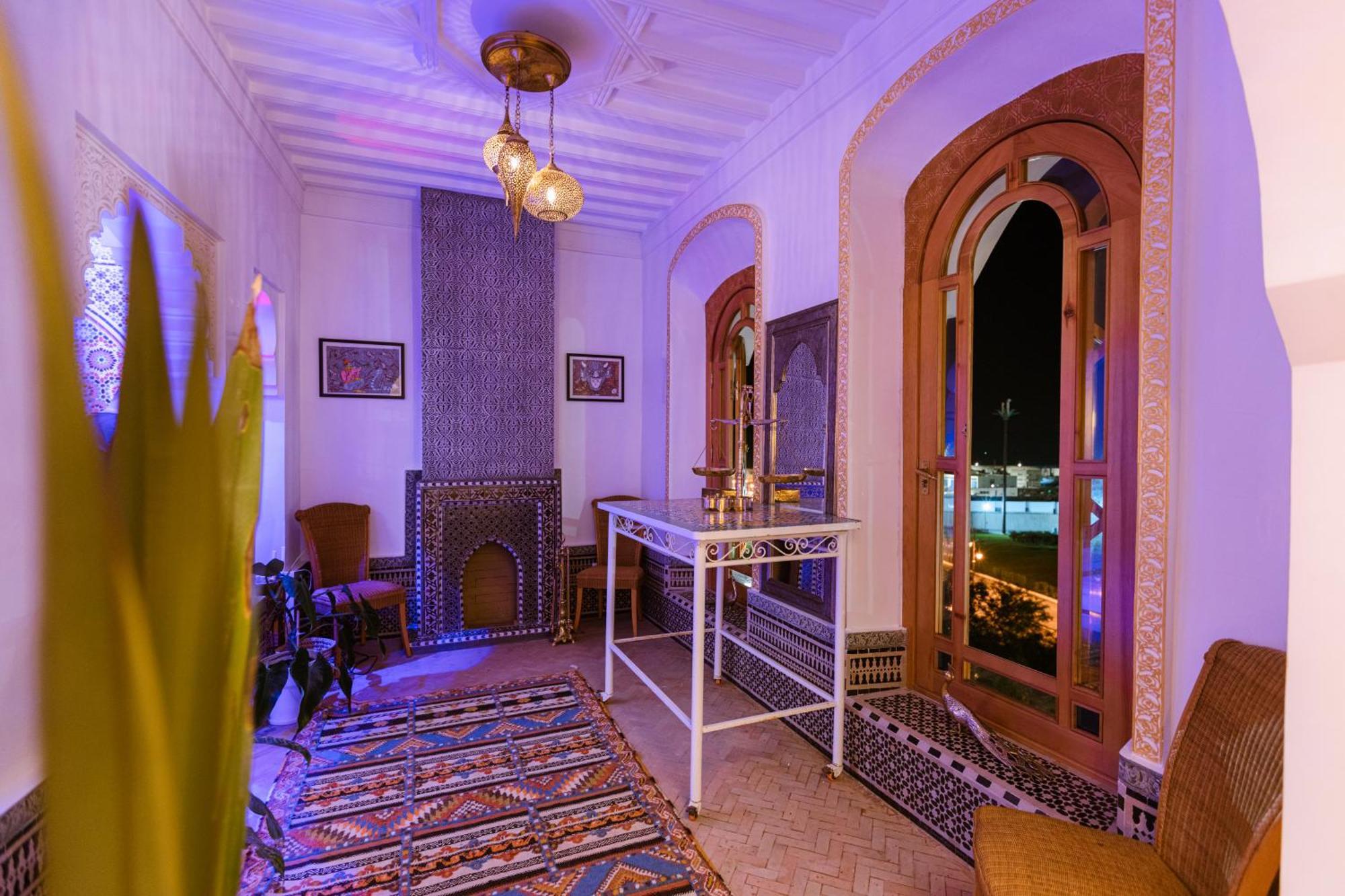 Riad Villa With Mediterranean Sea Views Of Spain And Gibraltar Танжер Экстерьер фото