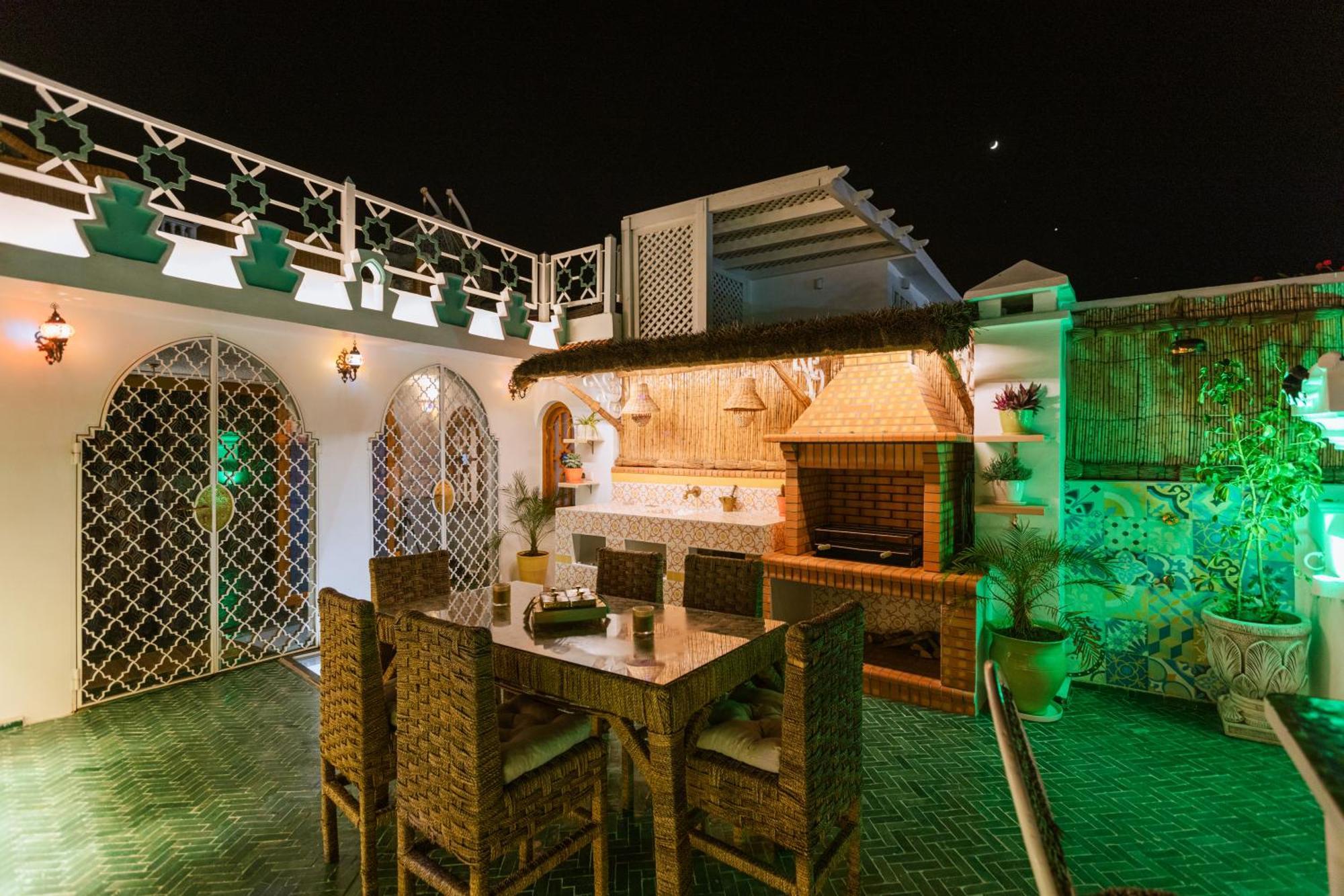 Riad Villa With Mediterranean Sea Views Of Spain And Gibraltar Танжер Экстерьер фото