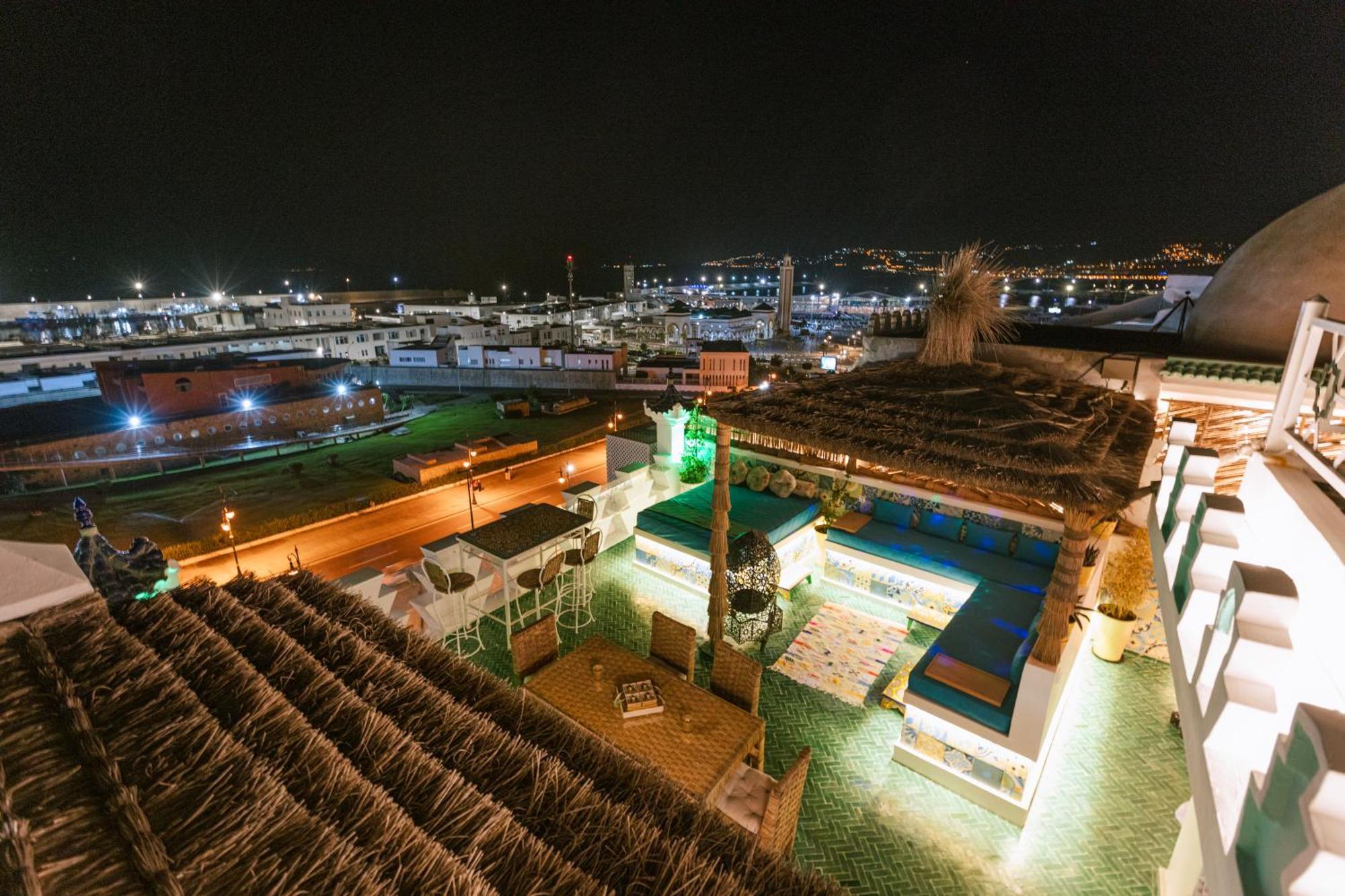 Riad Villa With Mediterranean Sea Views Of Spain And Gibraltar Танжер Экстерьер фото