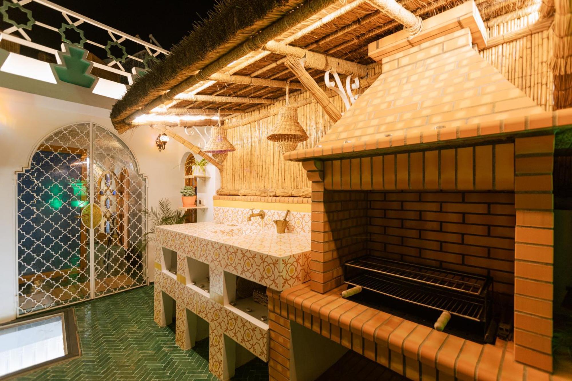 Riad Villa With Mediterranean Sea Views Of Spain And Gibraltar Танжер Экстерьер фото